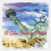 Amerikaanse patriot Envelope zegels (Voorkant)