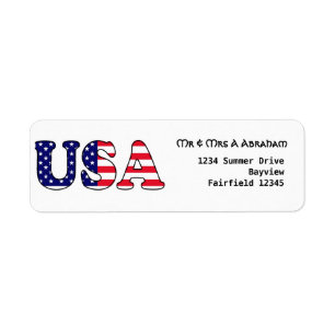 Amerikaanse patriot etiket