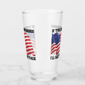 Amerikaanse patriot glas (Links)