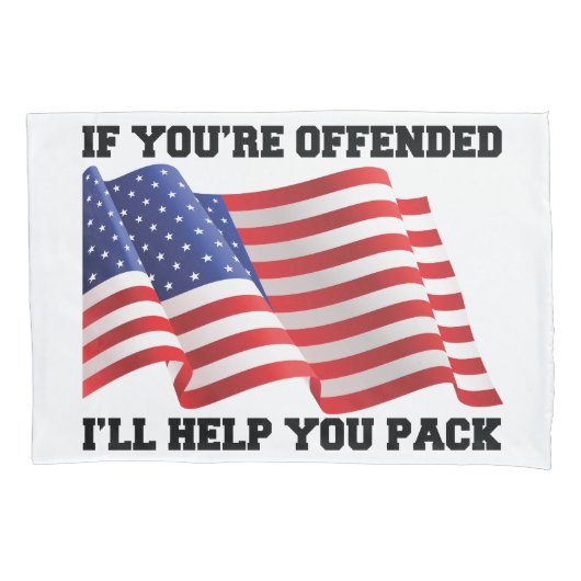 Amerikaanse patriot kussensloop (Voorkant)