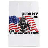 Amerikaanse patriot medium cadeauzakje (Achterkant)