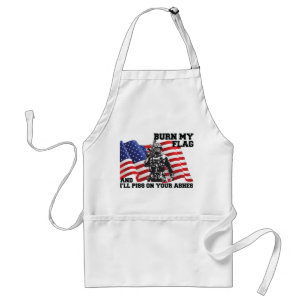 Amerikaanse patriot standaard schort