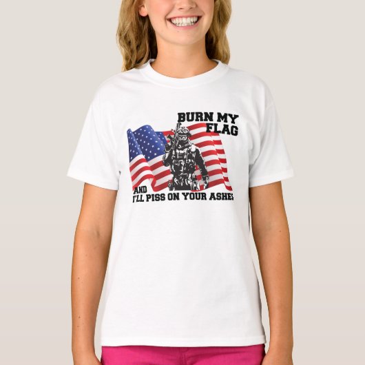 Amerikaanse patriot t-shirt (Voorkant)