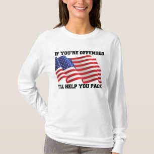 Amerikaanse patriot t-shirt