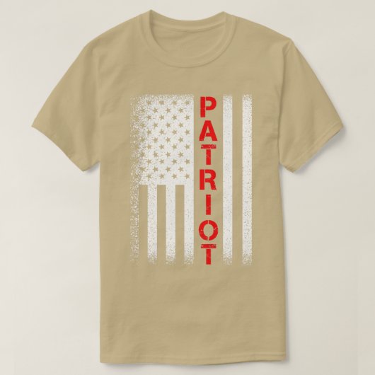 Amerikaanse patriot t-shirt (Design voorkant)