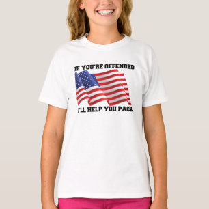 Amerikaanse patriot t-shirt