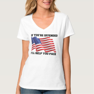Amerikaanse patriot t-shirt