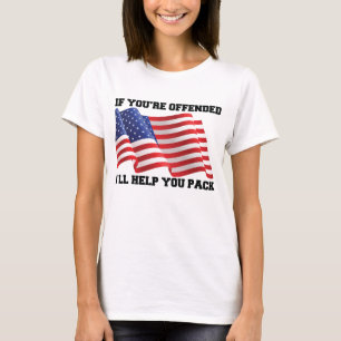 Amerikaanse patriot t-shirt
