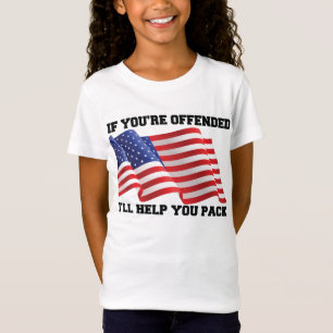 Amerikaanse patriot t-shirt