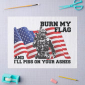 Amerikaanse patriot tissuepapier (Craft)