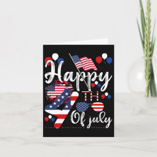 Amerikaanse patriottische Amerikaanse vlag Alien H Kaart