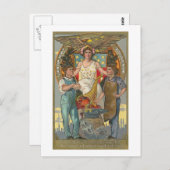  Amerikaanse patriottische arbeidsdag Briefkaart (Voorkant / Achterkant)