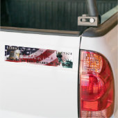 Amerikaanse Patriottische Bumpersticker (Op Truck)