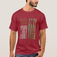 Amerikaanse Patriottische Pine Tree Ondersteunt Na