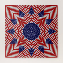 Amerikaanse patriottische puzzel