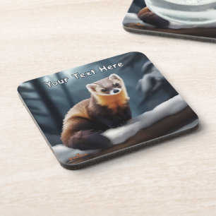 Amerikaanse pine Marten Bier Onderzetter