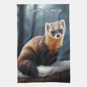 Amerikaanse pine Marten Theedoek