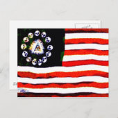 Amerikaanse piraat 005 briefkaart (Voorkant / Achterkant)