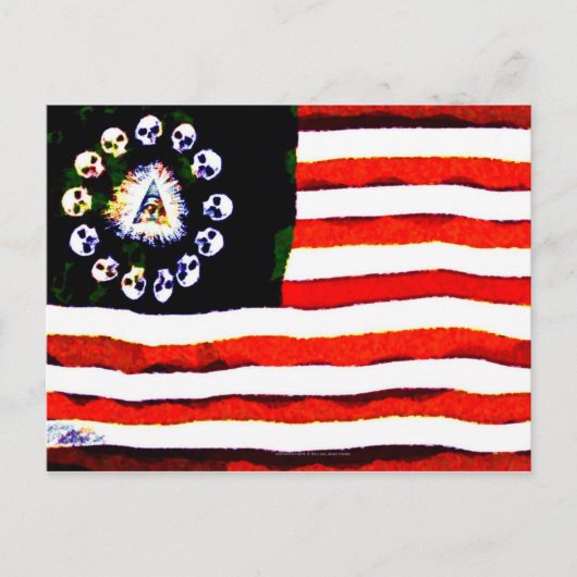 Amerikaanse piraat 005 briefkaart (Voorkant)