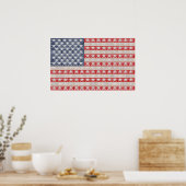 Amerikaanse piratenvlag poster (Keuken)