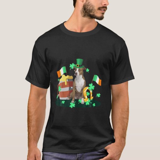 Amerikaanse Pit Bull T Unisex T-shirt (Voorkant)