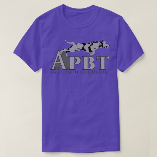 Amerikaanse Pit Bull Terrier 2 T-shirt (Design voorkant)