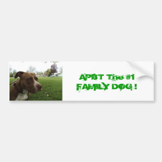 Amerikaanse Pit Bull Terrier Bumpersticker