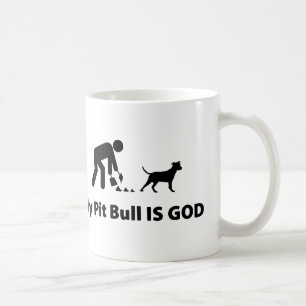 Amerikaanse Pit Bull Terrier Koffiemok