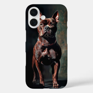 Amerikaanse pit-stier iPhone 16 hoesje