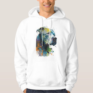 Amerikaanse Pitbull - Graffiti Ink Splash Hoodie