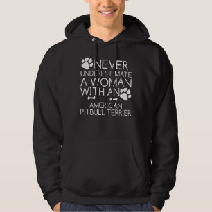 Amerikaanse Pitbull Terrier Pit Bull Dog Honden Hoodie