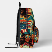 Amerikaanse Pop Art Designer Rugzak (Links)
