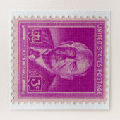 Amerikaanse postage Stamp Jigzaag Puzzle Legpuzzel (Horizontaal)