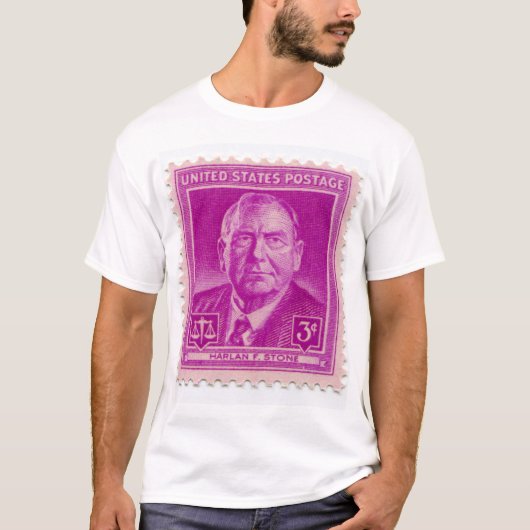 Amerikaanse poststempel T-Shirt (Voorkant)