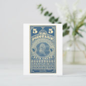 Amerikaanse postzegel voor kranten en tijdschrifte briefkaart (Staand voorkant)