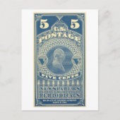 Amerikaanse postzegel voor kranten en tijdschrifte briefkaart (Voorkant)