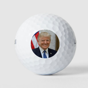 Amerikaanse president Donald Trump Witte Huis Golfballen
