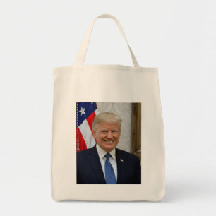 Amerikaanse president Donald Trump Witte Huis Tote Bag