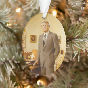 Amerikaanse president James Earl Carter Oval Offic Ornament