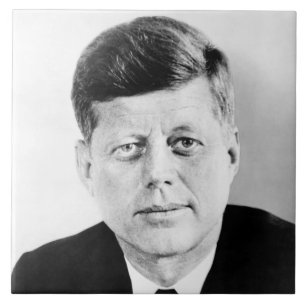 Amerikaanse President John Kennedy Presidentiële F Tegeltje