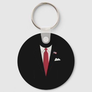 Amerikaanse President Trump Suit Easy Halloween ko Sleutelhanger