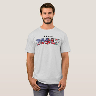 AMERIKAANSE PRIDE BIGLY T SHIRT