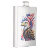 Amerikaanse Pride Eagle Hip Fles Flacon (Rechts)