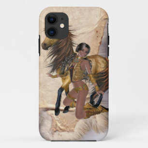 Amerikaanse prinses en paarden iPhone 11 hoesje