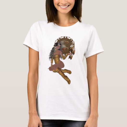 Amerikaanse prinses Mandala Shirt (Voorkant)