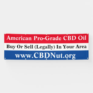 Amerikaanse pro-grade CBD olie Spandoek