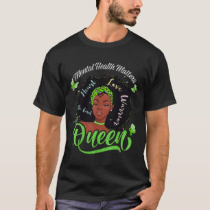 Amerikaanse psychische problemen Vrouw Warrior Que T-shirt