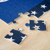Amerikaanse puzzle legpuzzel (Zijkant)