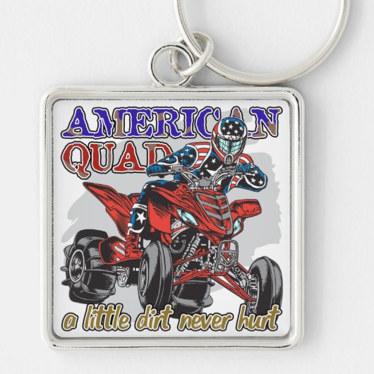 Amerikaanse quad sleutelhanger (Voorkant)