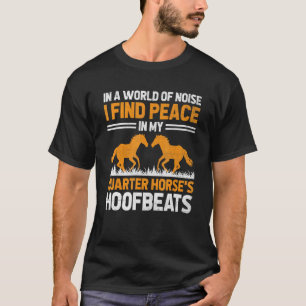 Amerikaanse Quarter Horse Paardrijden Paardliefheb T-shirt